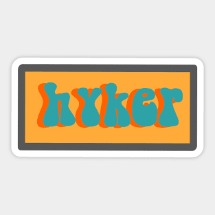 Hyker Classic Sticker